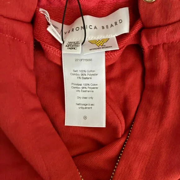 Veronica Beard red/orange Hooded Dickey NWT - Picture 8 of 10